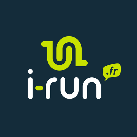 Logo i-Run.fr, partenaire équipementier de l'association Level Up.